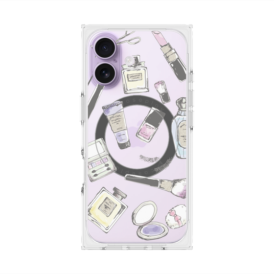 プレミアムスクエアケース with MagSafe［ コスメHOLiC ］