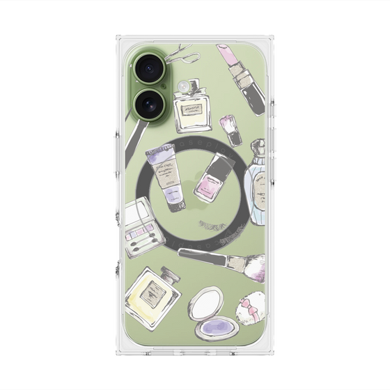 プレミアムスクエアケース with MagSafe［ コスメHOLiC ］