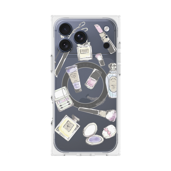 プレミアムスクエアケース with MagSafe［ コスメHOLiC ］