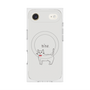 プレミアムスクエアケース with MagSafe［ 蝶ネクタイねこ - White ］