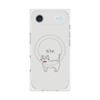 プレミアムスクエアケース with MagSafe［ 蝶ネクタイねこ - White ］