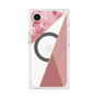 プレミアムスクエアケース with MagSafe［ マーブルトライアングルパレット - Pink ］