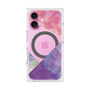 プレミアムスクエアケース with MagSafe［ 朝焼けパステルパレット - Purple ］