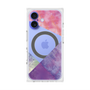 プレミアムスクエアケース with MagSafe［ 朝焼けパステルパレット - Purple ］
