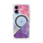 プレミアムスクエアケース with MagSafe［ 朝焼けパステルパレット - Purple ］
