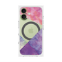 プレミアムスクエアケース with MagSafe［ 朝焼けパステルパレット - Purple ］