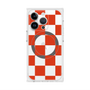 プレミアムスクエアケース with MagSafe［ 市松模様 - Red ］