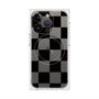 プレミアムスクエアケース with MagSafe［ 市松模様 - Black ］