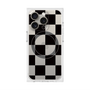 プレミアムスクエアケース with MagSafe［ 市松模様 - Black ］