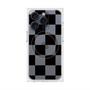 プレミアムスクエアケース with MagSafe［ 市松模様 - Black ］