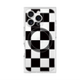 プレミアムスクエアケース with MagSafe［ 市松模様 - Black ］