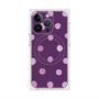 プレミアムスクエアケース with MagSafe［ 水彩ドット・レトロカラー - Purple ］