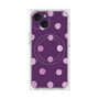 プレミアムスクエアケース with MagSafe［ 水彩ドット・レトロカラー - Purple ］