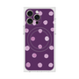 プレミアムスクエアケース with MagSafe［ 水彩ドット・レトロカラー - Purple ］