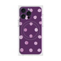プレミアムスクエアケース with MagSafe［ 水彩ドット・レトロカラー - Purple ］