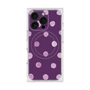 プレミアムスクエアケース with MagSafe［ 水彩ドット・レトロカラー - Purple ］