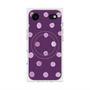 プレミアムスクエアケース with MagSafe［ 水彩ドット・レトロカラー - Purple ］