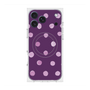 プレミアムスクエアケース with MagSafe［ 水彩ドット・レトロカラー - Purple ］