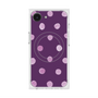 プレミアムスクエアケース with MagSafe［ 水彩ドット・レトロカラー - Purple ］
