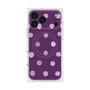 プレミアムスクエアケース with MagSafe［ 水彩ドット・レトロカラー - Purple ］