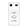 プレミアムスクエアケース with MagSafe［ Coexist No.1 - White ］