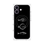 プレミアムスクエアケース with MagSafe［ Coexist No.1 - Black ］
