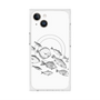 プレミアムスクエアケース with MagSafe［ Coexist No.2 - White ］