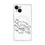 プレミアムスクエアケース with MagSafe［ Coexist No.2 - White ］