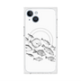 プレミアムスクエアケース with MagSafe［ Coexist No.2 - White ］