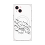 プレミアムスクエアケース with MagSafe［ Coexist No.2 - White ］