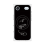 プレミアムスクエアケース with MagSafe［ Dinosaurs No.1 - Black ］