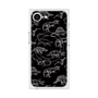 プレミアムスクエアケース with MagSafe［ Dinosaurs No.2 - Black ］