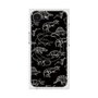 プレミアムスクエアケース with MagSafe［ Dinosaurs No.2 - Black ］