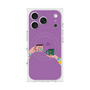プレミアムスクエアケース with MagSafe［ Teatime - Purple ］