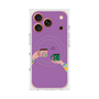 プレミアムスクエアケース with MagSafe［ Teatime - Purple ］