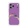 プレミアムスクエアケース with MagSafe［ Teatime - Purple ］