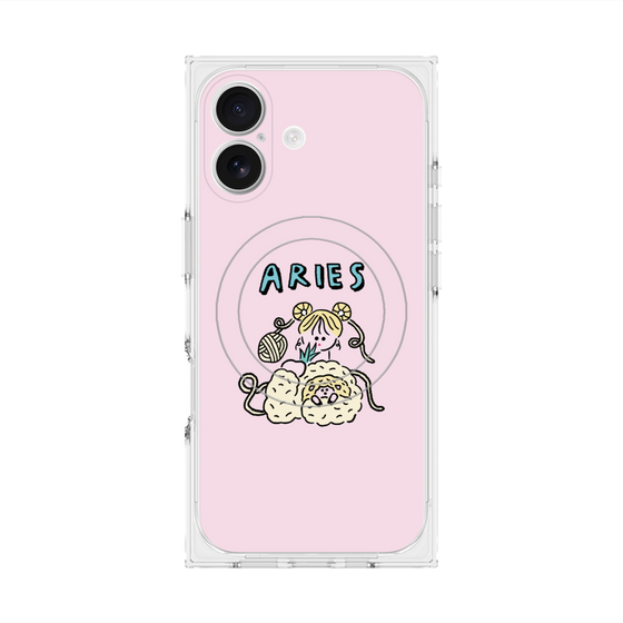 プレミアムスクエアケース with MagSafe［ Aries ］