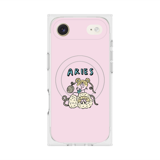 プレミアムスクエアケース with MagSafe［ Aries ］
