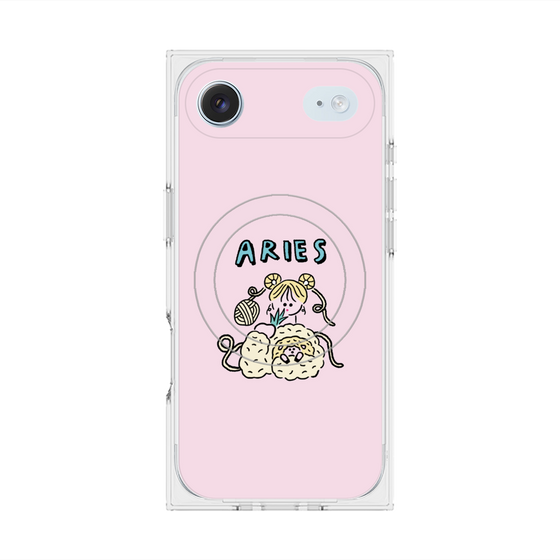 プレミアムスクエアケース with MagSafe［ Aries ］