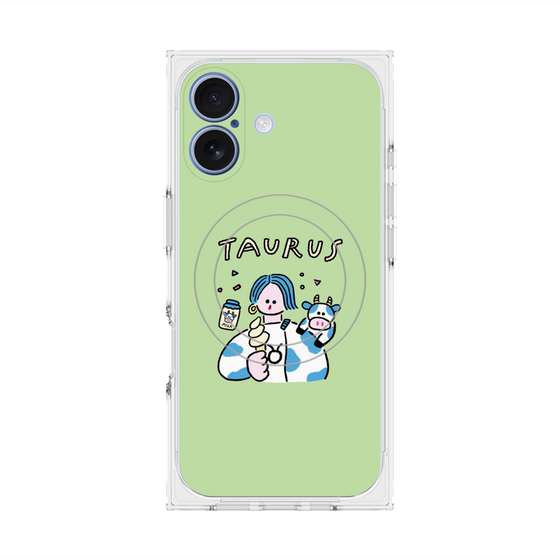 プレミアムスクエアケース with MagSafe［ Taurus ］