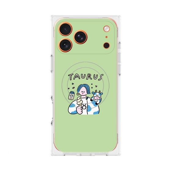 プレミアムスクエアケース with MagSafe［ Taurus ］