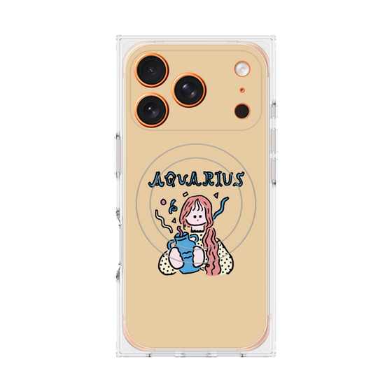 プレミアムスクエアケース with MagSafe［ Aquarius ］