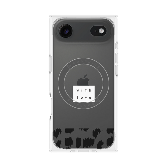 プレミアムスクエアケース with MagSafe［ artistic texture - 01 ］