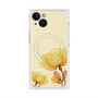 プレミアムスクエアケース with MagSafe［ Natural Flower - Yellow ］