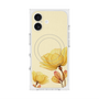 プレミアムスクエアケース with MagSafe［ Natural Flower - Yellow ］