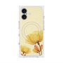 プレミアムスクエアケース with MagSafe［ Natural Flower - Yellow ］