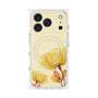 プレミアムスクエアケース with MagSafe［ Natural Flower - Yellow ］