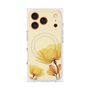 プレミアムスクエアケース with MagSafe［ Natural Flower - Yellow ］