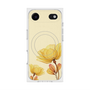 プレミアムスクエアケース with MagSafe［ Natural Flower - Yellow ］