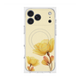 プレミアムスクエアケース with MagSafe［ Natural Flower - Yellow ］